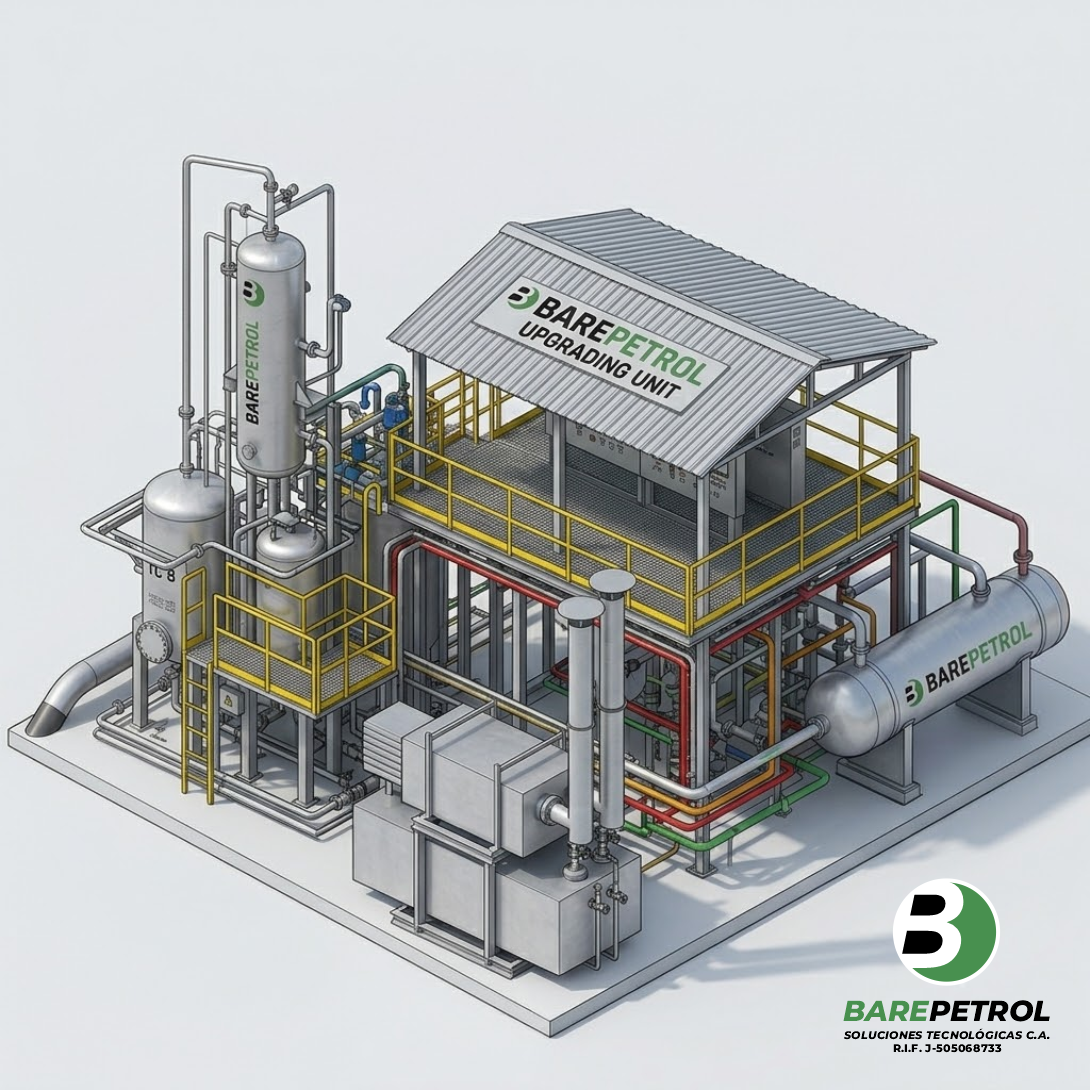 Modular Conversion and Crude Oil Upgrading Plant - BAREPETROL